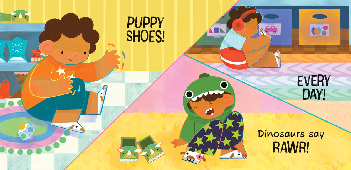 Barefoot Books - My Dinosaur Shoes