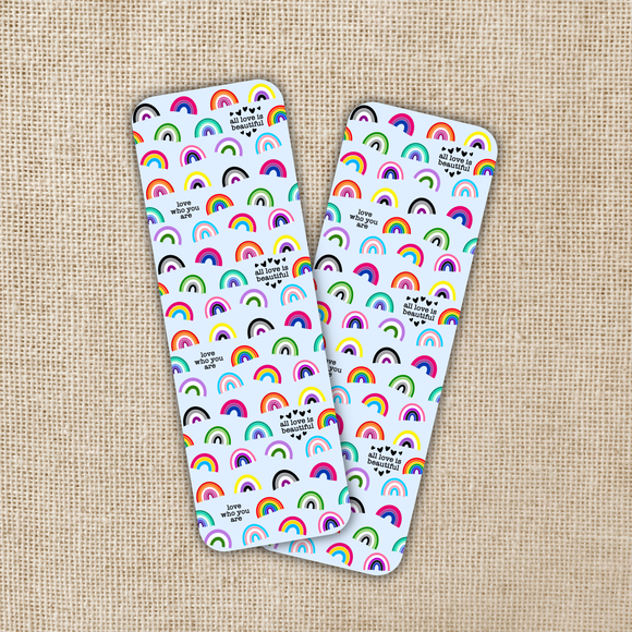Kingdom of Threads - LGBTQIA+ Pride Rainbows Bookmark