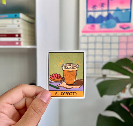 Marlene Vega Studio - El Cafecito Sticker