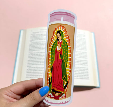 Bloomwolf Studio - Virgencita Candle Die Cut Bookmark