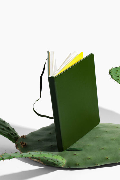 VITAL - VITAL Green Cactus Leather Lined Journal