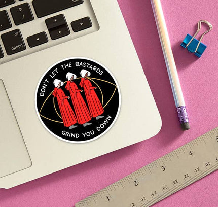 THE FOUND - Handmaid's Tale Book Quote Die Cut Sticker