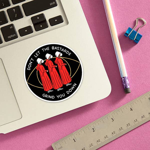 THE FOUND - Handmaid's Tale Book Quote Die Cut Sticker