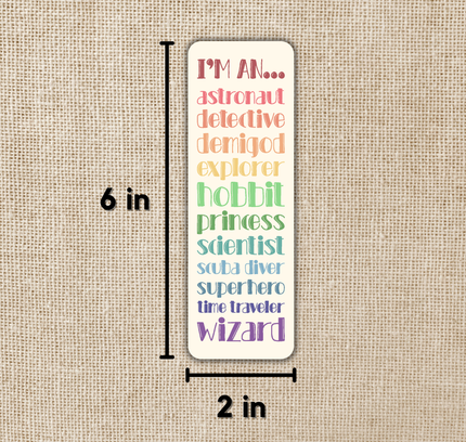 Wildly Enough - I'm a Reader Bookmark