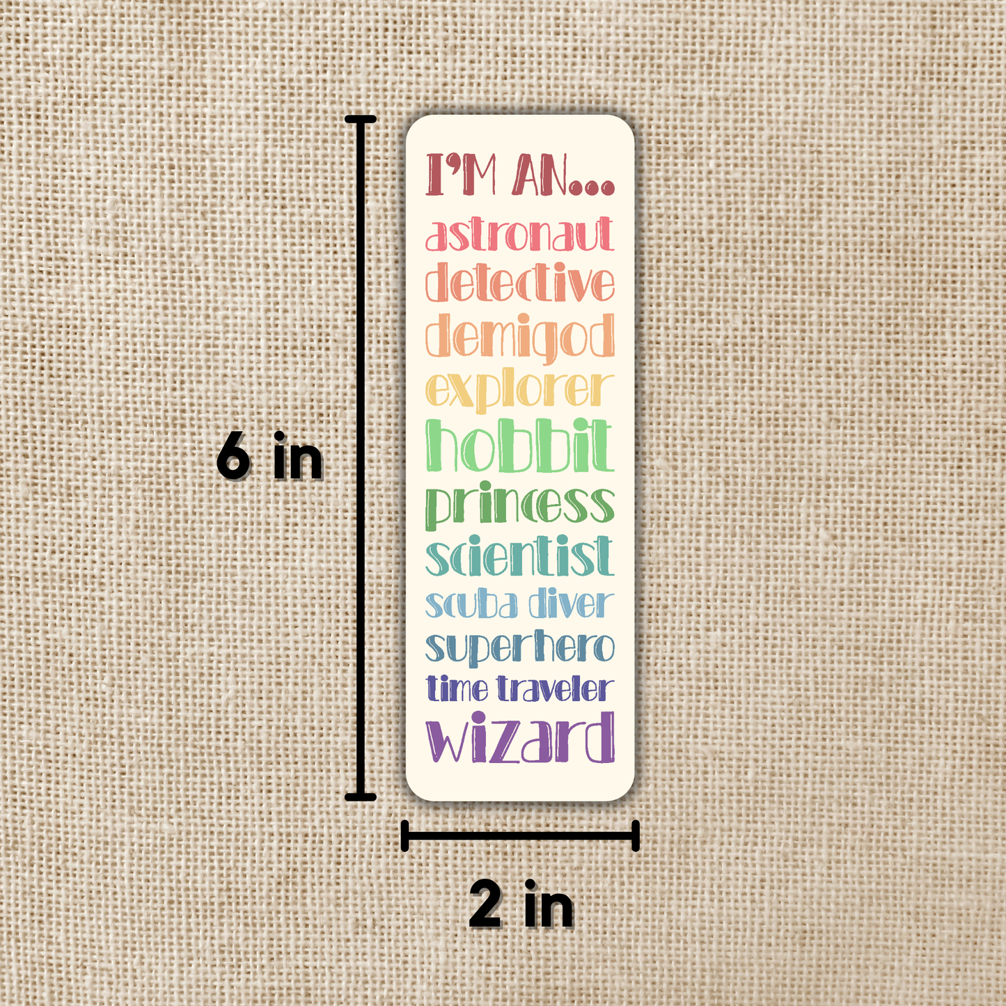 Wildly Enough - I'm a Reader Bookmark
