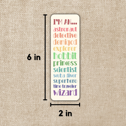 Wildly Enough - I'm a Reader Bookmark