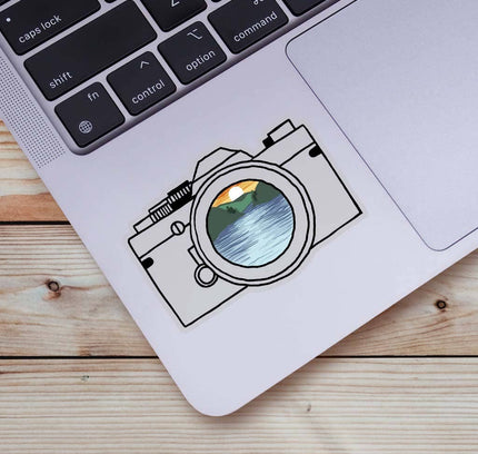 Big Moods - Camera Nature Clear Sticker