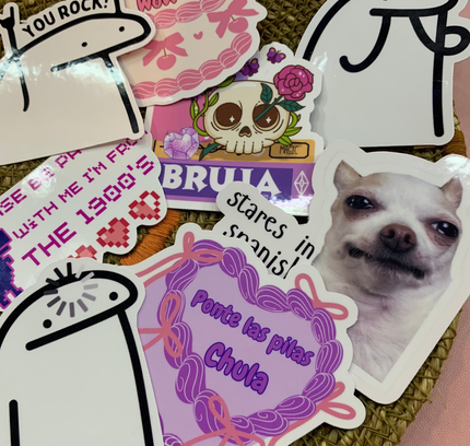 Lalatina Shop - Please be patient with me funny Y2K sticker, decal