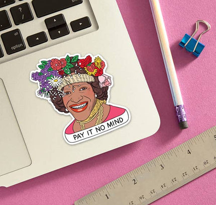 THE FOUND - Marsha P. Johnson Die Cut Sticker