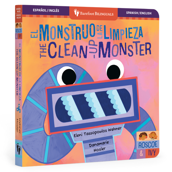 Barefoot Books - The Clean-Up Monster / El Monstruo de la Limpieza