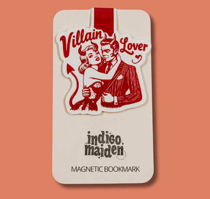 Indigo Maiden - Villain Lover Magnetic Bookmark