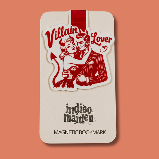 Indigo Maiden - Villain Lover Magnetic Bookmark