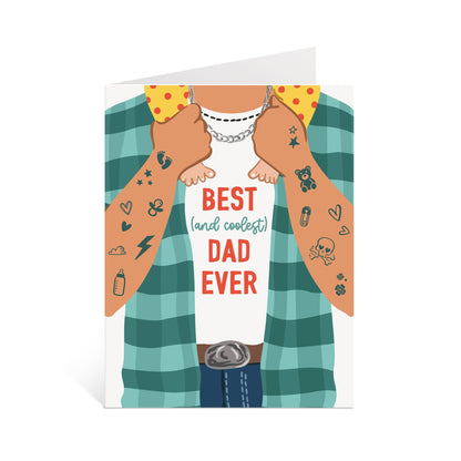 Lucy Loves Paper - Best & Coolest Father's Day Card (A2)