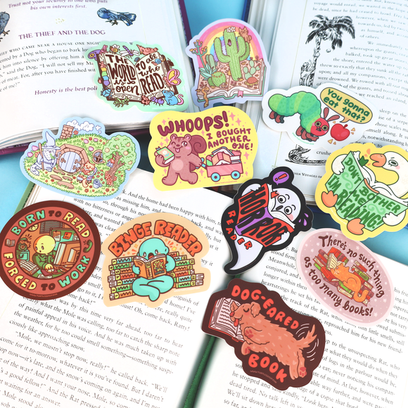 Turtle's Soup - Whoops, Another Book! | Bookish | Funny | Vinyl Sticker