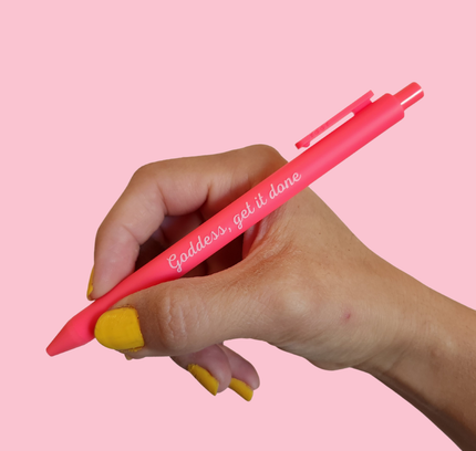 Ana Karen Loves Paper - Goddess, Get It Done Black Ink Pen
