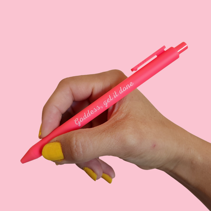 Ana Karen Loves Paper - Goddess, Get It Done Black Ink Pen