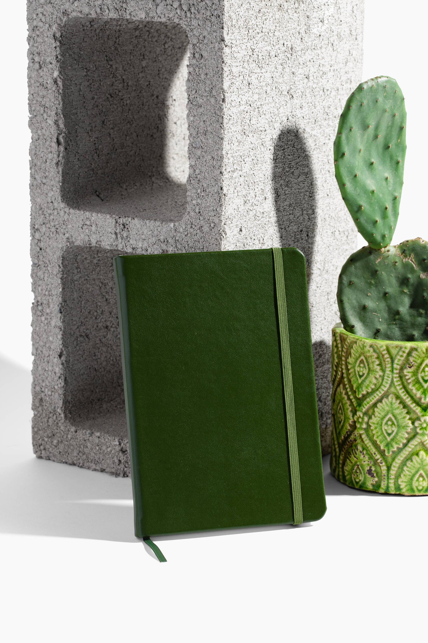 VITAL - VITAL Green Cactus Leather Lined Journal