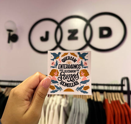 Jen Zeano Designs - Semillas Sticker