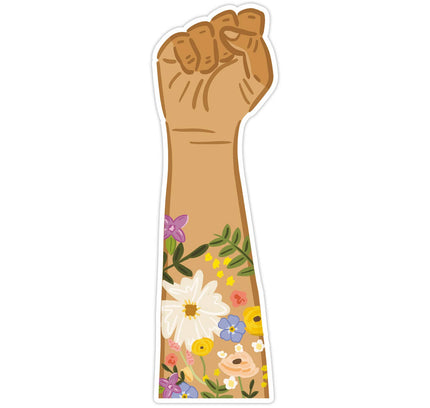 Bloomwolf Studio - Floral Fist Die Cut Bookmark