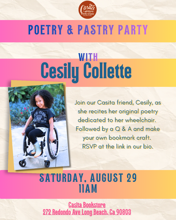 Poetry and Pastry Party with Cesily Collette