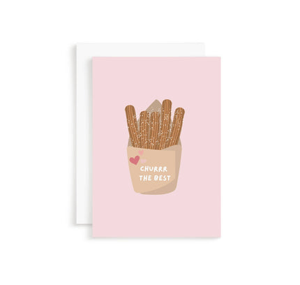 Things in Spanish - Churrr the Best Card