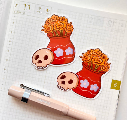 Marlene Vega Studio - Calavera Sticker