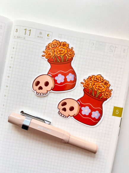 Marlene Vega Studio - Calavera Sticker
