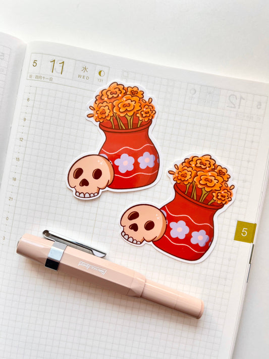 Marlene Vega Studio - Calavera Sticker