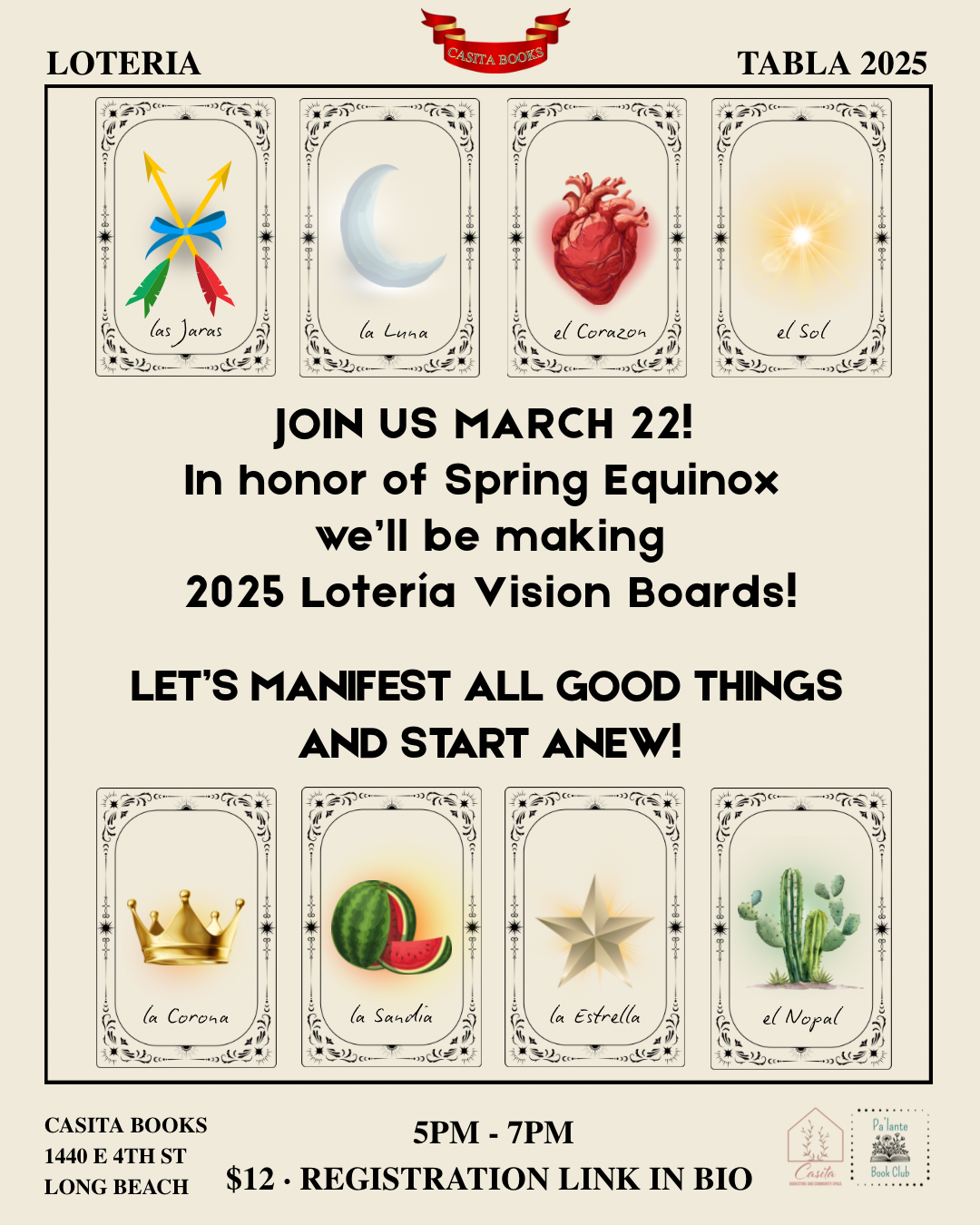 Lotería Vision Board Party