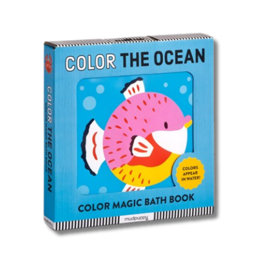 Color the Ocean: Color Magic Bath Book