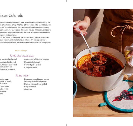 Rooted in Fire: 
A Celebration of Native American and Mexican Cooking