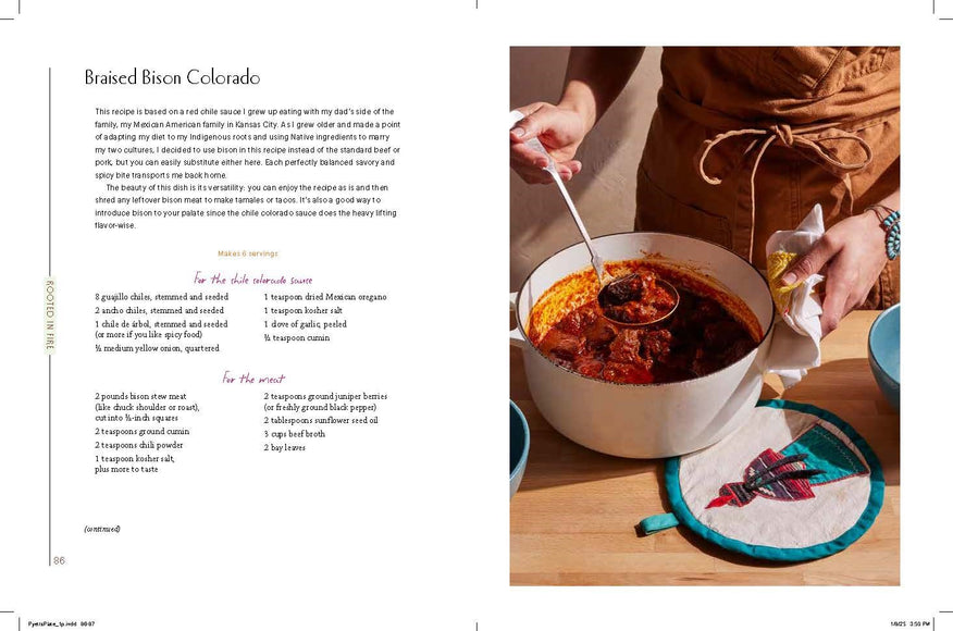 Rooted in Fire: 
A Celebration of Native American and Mexican Cooking