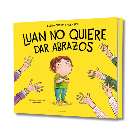 Luan no quiere dar abrazos