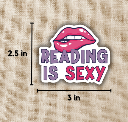 Wildly Enough - Reading is Sexy Sticker