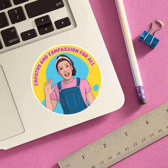 THE FOUND - Ms. Rachel Empathy Die Cut Sticker
