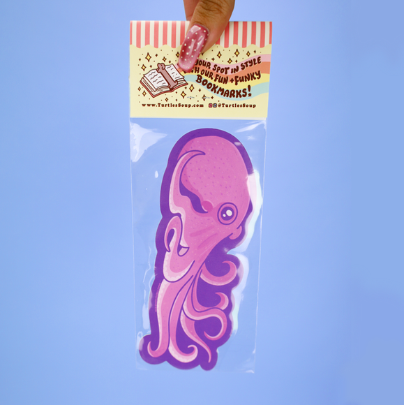 Turtle's Soup - Octopus Bookmark