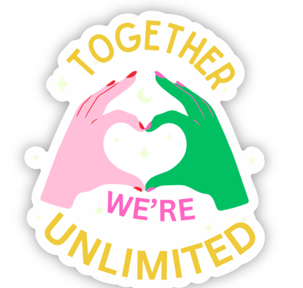 inviting affairs paperie - Together We're Limited Sticker (Wicked Movie)