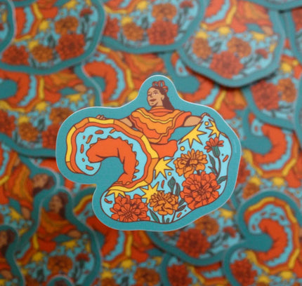YAMZ: World of Color - Marigold Dancer Sticker
