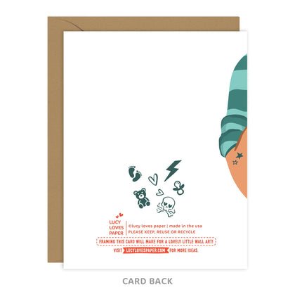 Lucy Loves Paper - Best & Coolest Father's Day Card (A2)