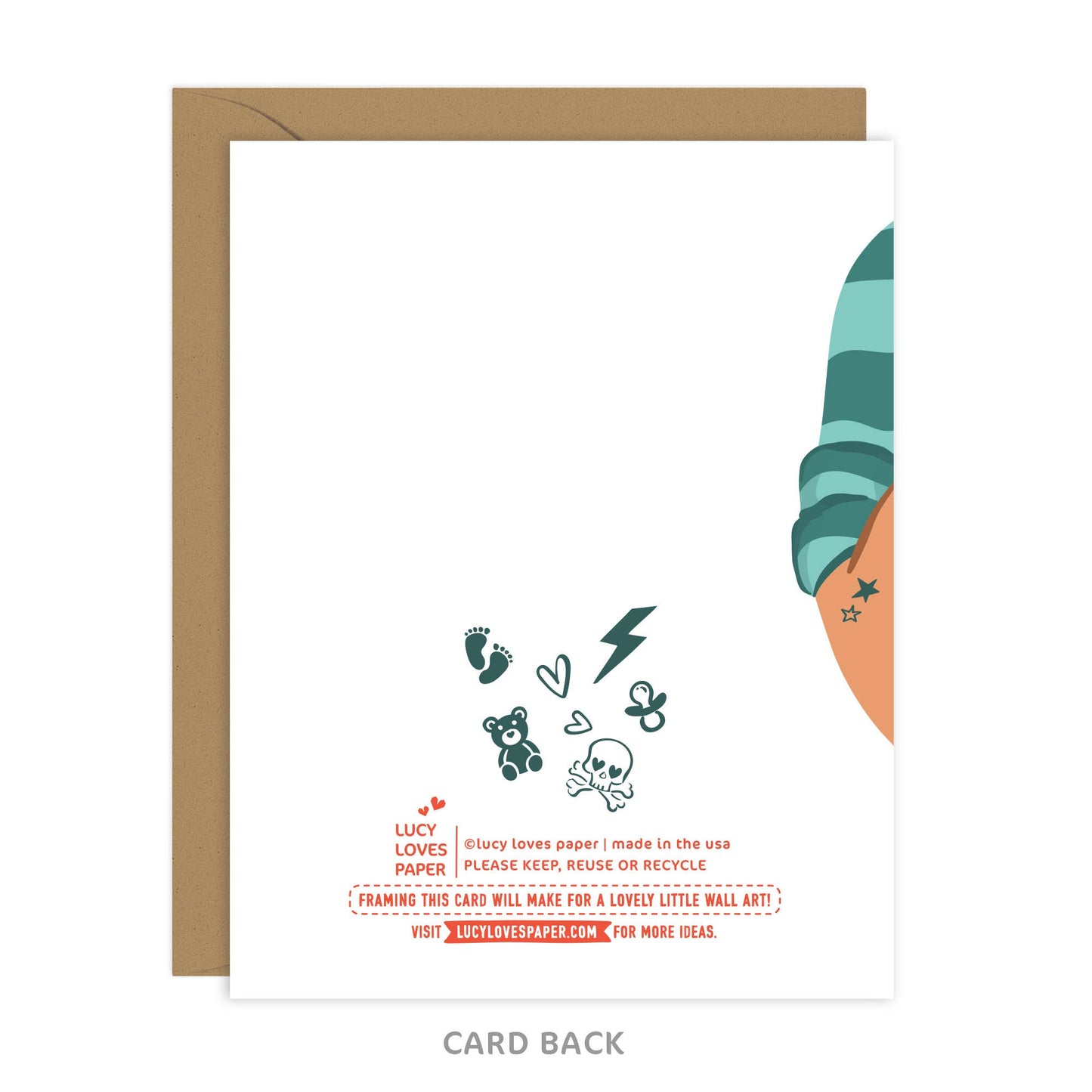 Lucy Loves Paper - Best & Coolest Father's Day Card (A2)