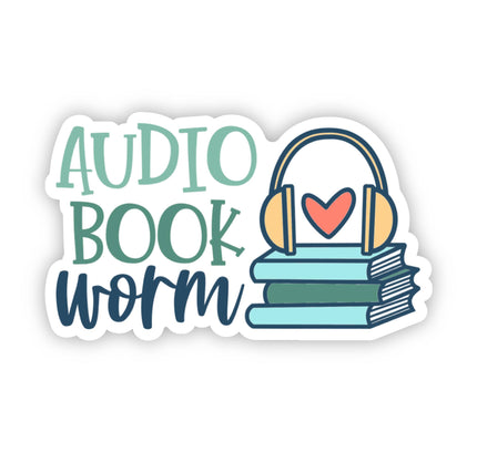 Wildly Enough - Audiobook Worm Sticker