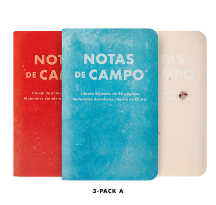 Field Notes - Paletas 3-Packs