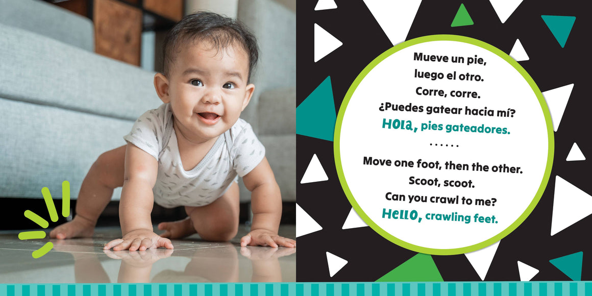 Barefoot Books - ¡Hola, pies! / Hello, Feet!: Bilingual Spanish Board Book