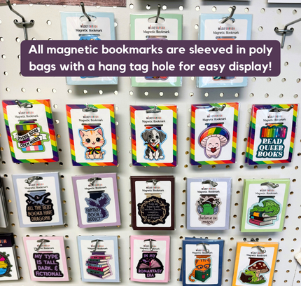 Wildly Enough - My Type is Tall, Dark & Fictional Magnetic Bookmark