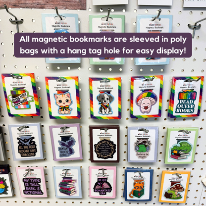 Wildly Enough - My Type is Tall, Dark & Fictional Magnetic Bookmark