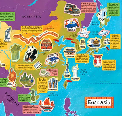 Barefoot Books - Barefoot Books World Atlas Sticker Book