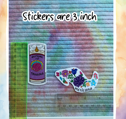 Lalatina Shop - Funny chismosa sticker mexican hispanic latina vinyl sticker