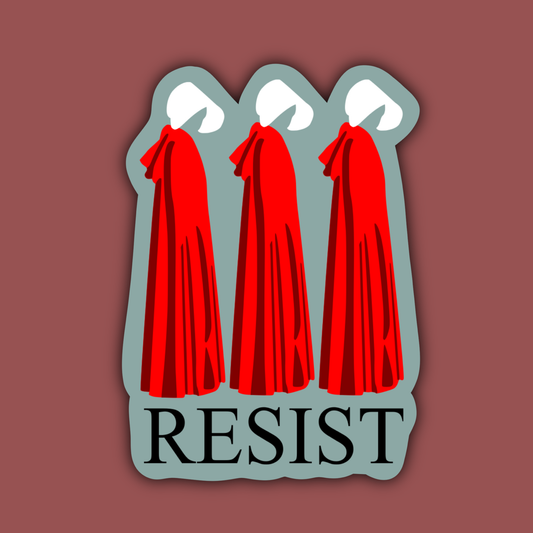 Indigo Maiden - Resist Handmaid Feminist Sticker
