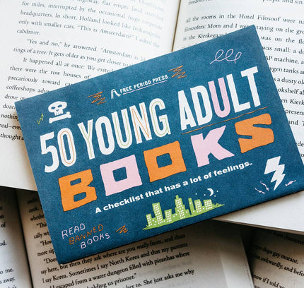 Free Period Press - 50 Young Adult (YA) Books: A Checklist With Lots of Feelings