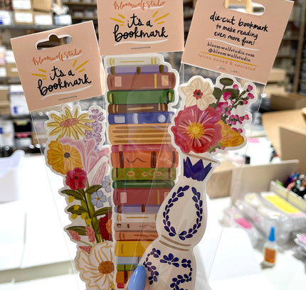 Bloomwolf Studio - Hanging Plants Die Cut Bookmark